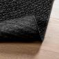 Preview: Teppich ZIZUR Anthrazit 140x200cm Jute-Optik Indoor und Outdoor
