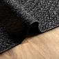 Preview: Teppich ZIZUR Anthrazit 140x200cm Jute-Optik Indoor und Outdoor