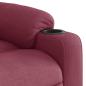 Preview: Relaxsessel mit Aufstehhilfe Weinrot Stoff