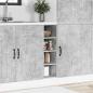 Preview: Unterschrank Betongrau 20x44,5x81,5 cm Holzwerkstoff