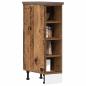 Preview: ARDEBO.de - Unterschrank Altholz-Optik 20x44,5x81,5 cm Holzwerkstoff