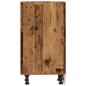 Preview: Unterschrank Altholz-Optik 20x44,5x81,5 cm Holzwerkstoff