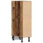 Preview: Unterschrank Altholz-Optik 20x44,5x81,5 cm Holzwerkstoff