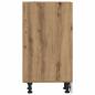 Preview: Unterschrank Artisan-Eiche 30x44,5x81,5 cm Holzwerkstoff