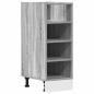Preview: Unterschrank Grau Sonoma 30x44,5x81,5 cm Holzwerkstoff