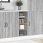 Preview: Unterschrank Grau Sonoma 30x44,5x81,5 cm Holzwerkstoff