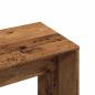 Preview: Schminkhocker Altholz-Optik 70x35x45 cm Holzwerkstoff