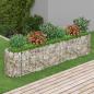 Preview: Gabionen-Hochbeet Verzinktes Eisen 260x50x50 cm