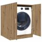 Preview: ARDEBO.de - Waschmaschinenschrank Artisan-Eiche 70,5x71,5x91,5 cm
