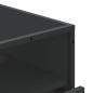 Preview: Schubladenschrank Schwarz 70x41x83,5 cm Holzwerkstoff