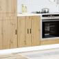 Preview: Küchenunterschrank Porto Artisan-Eiche Holzwerkstoff