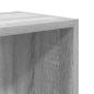 Preview: Bücherregal Grau Sonoma 31x24x52 cm Holzwerkstoff
