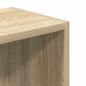 Preview: Bücherregal Sonoma-Eiche 31x24x77 cm Holzwerkstoff