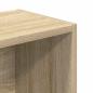 Preview: Bücherregal Sonoma-Eiche 31x24x102 cm Holzwerkstoff