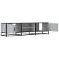 Preview: TV-Schrank Grau Sonoma 160x35x41 cm Holzwerkstoff und Metall