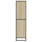 Preview: Bücherregal Sonoma-Eiche 40x35x139 cm Holzwerkstoff