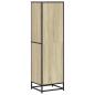 Preview: Bücherregal Sonoma-Eiche 40x35x139 cm Holzwerkstoff