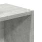 Preview: Bücherregal Betongrau 31x24x77 cm Holzwerkstoff