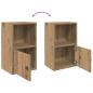 Preview: Bücherregal Artisan-Eiche 31x24x52 cm Holzwerkstoff