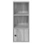 Preview: Bücherregal Grau Sonoma 31x24x77 cm Holzwerkstoff