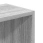 Preview: Bücherregal Grau Sonoma 31x24x77 cm Holzwerkstoff