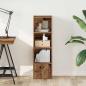 Preview: Bücherregal Altholz-Optik 31x24x102 cm Holzwerkstoff