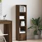 Preview: Bücherregal Braun Eichen-Optik 31x24x127 cm Holzwerkstoff