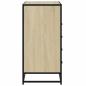 Preview: Schubladenschrank Sonoma-Eiche 70x41x83,5 cm Holzwerkstoff