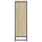 Preview: Bücherregal Sonoma-Eiche 65,5x33x107,5 cm Holzwerkstoff