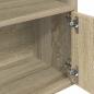 Preview: Bücherregal Sonoma-Eiche 31x24x127 cm Holzwerkstoff