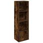 Preview: B?cherregal R?uchereiche 31x24x102 cm Holzwerkstoff