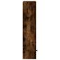 Preview: B?cherregal R?uchereiche 31x24x102 cm Holzwerkstoff