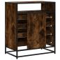 Preview: Schubladenschrank Räuchereiche 70x41x83,5 cm Holzwerkstoff