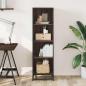 Preview: Bücherregal Braun Eichen-Optik 40x35x139 cm Holzwerkstoff