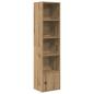 Preview: Bücherregal Artisan-Eiche 31x24x127 cm Holzwerkstoff