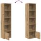 Preview: Bücherregal Artisan-Eiche 31x24x127 cm Holzwerkstoff