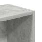 Preview: Bücherregal Betongrau 31x24x102 cm Holzwerkstoff