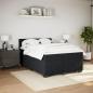 Preview: Boxspringbett mit Matratze Schwarz 140x200 cm Samt