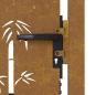 Preview: Gartentor 105x155 cm Cortenstahl Bambus-Design