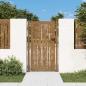 Preview: Gartentor 105x205 cm Cortenstahl Bambus-Design