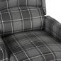 Preview: Relaxsessel Verstellbar Grau Stoff