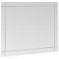 Preview: Wandspiegel 100x60 cm Glas