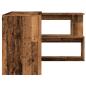 Preview: Eckschreibtisch Altholz-Optik 200,5x50x76 cm Holzwerkstoff