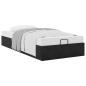 Preview: Ottoman-Bett ohne Matratze Schwarz 100x200 cm Samt