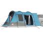 Preview: ARDEBO.de - Campingzelt 2 Personen Blau Wasserfest