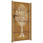 Preview: Gartentor 105x180 cm Cortenstahl Baum-Design