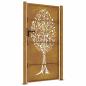 Preview: Gartentor 105x180 cm Cortenstahl Baum-Design