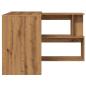 Preview: Eckschreibtisch Artisan-Eiche 200,5x50x76 cm Holzwerkstoff
