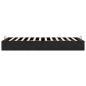 Preview: Ottoman-Bett ohne Matratze Schwarz 80x200 cm Samt
