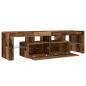 Preview: TV-Schrank mit LED Altholz-Optik 140x36,5x40 cm Holzwerkstoff